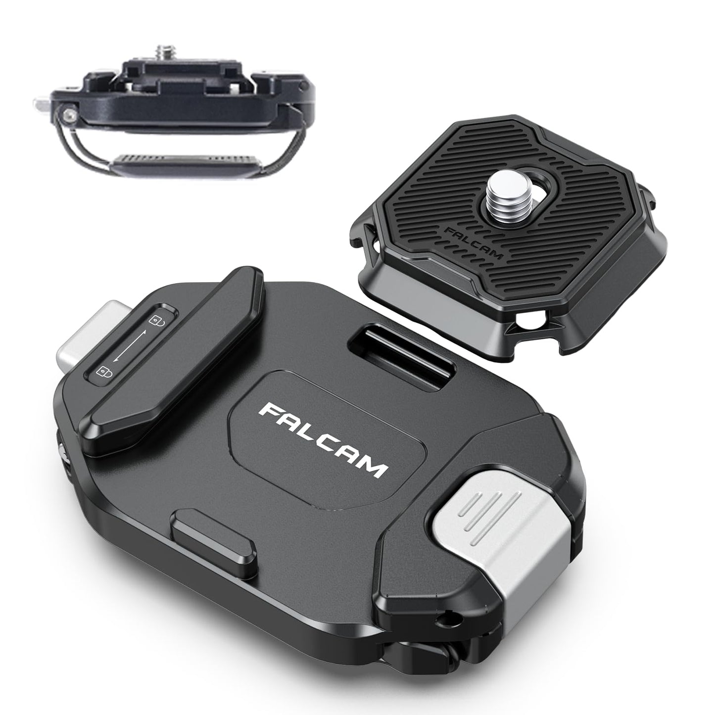 ULANZI Camera Backpack Clip Quick Release Kit V2 QR Plate Tripod Mount NEW
