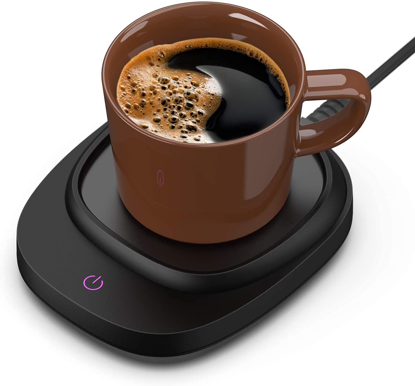 QualityLife Electric Tea Accessories Coffee Mug Warmer for Office Desk DEMO