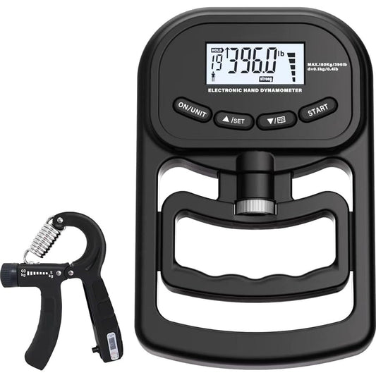WININMETA Rechargeable Electronic Hand Dynamometer Grip Strength Trainer DEMO
