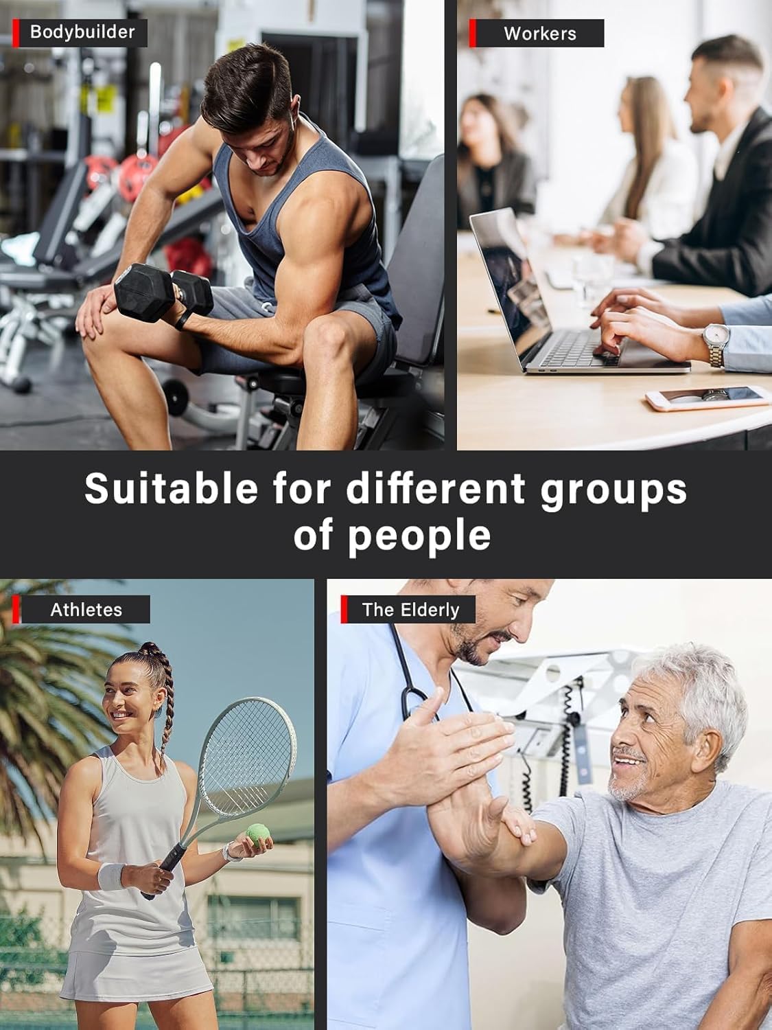 WININMETA Rechargeable Electronic Hand Dynamometer Grip Strength Trainer DEMO