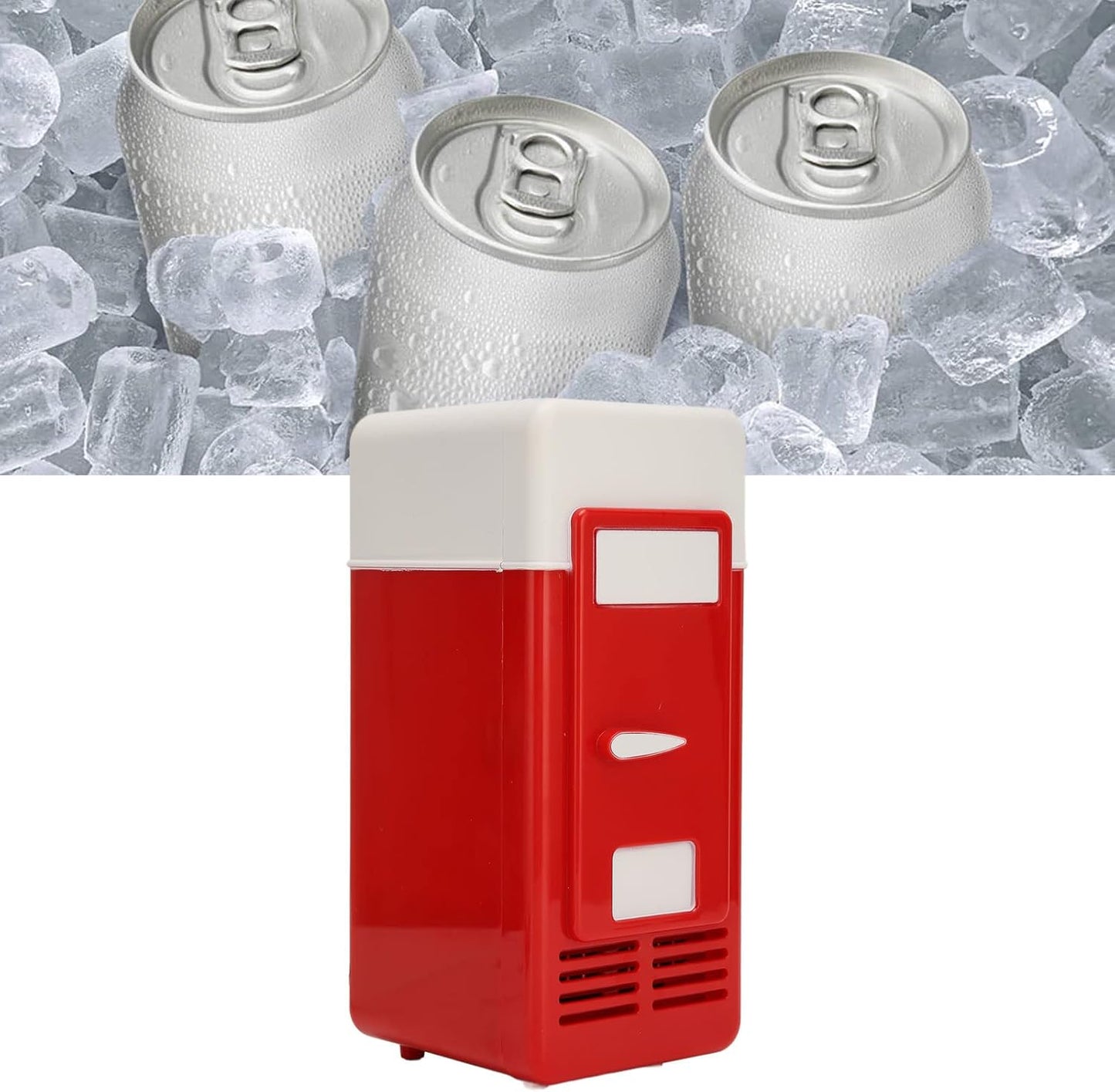 Jectse Portable Refrigerators Electric Mini Fridge Cooler for Drinks, NEW