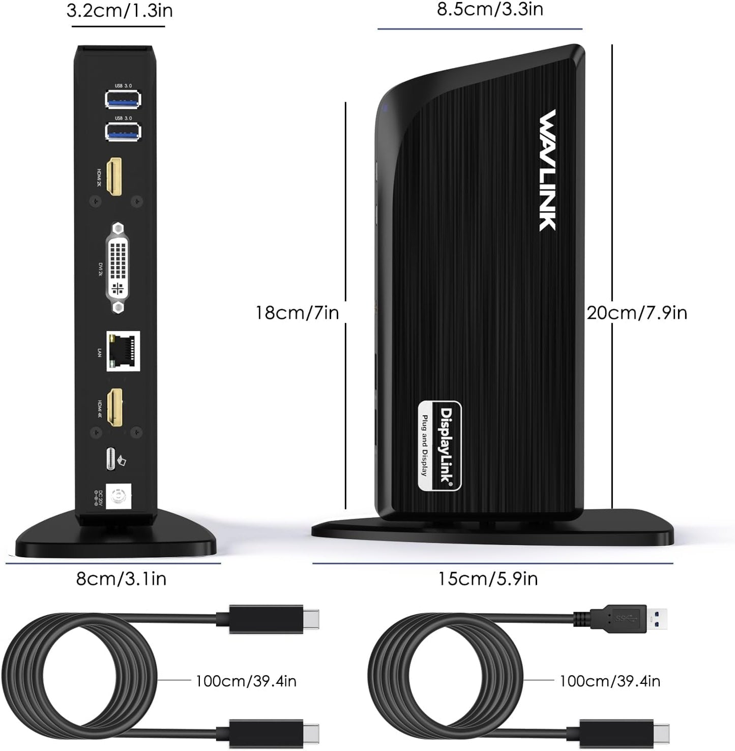 WAVLINK 13-in-1 USB-C Laptop Docking Station with Triple 4K HDMI Displays DEMO
