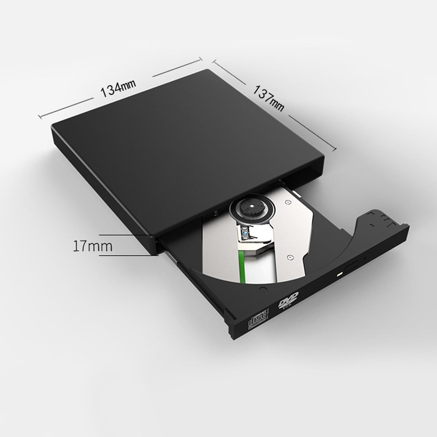 Yotsuba External Accessories USB CD/DVD Drive Portable Burner Reader DEMO