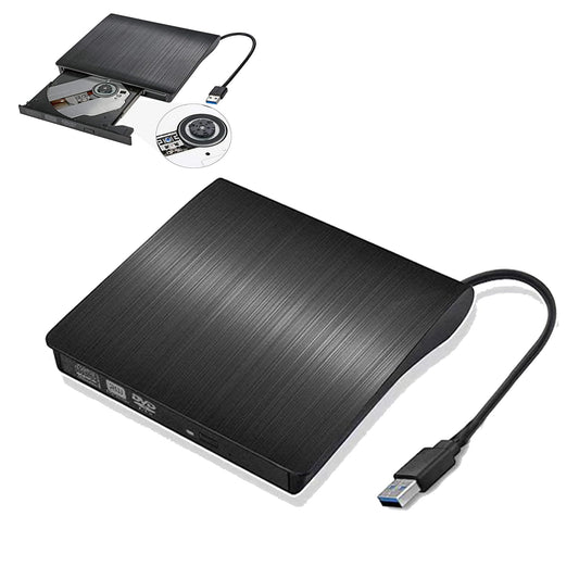 CLERIVI Portable DVD Players USB 3.0 External DVD Burner Player for Laptop DEMO