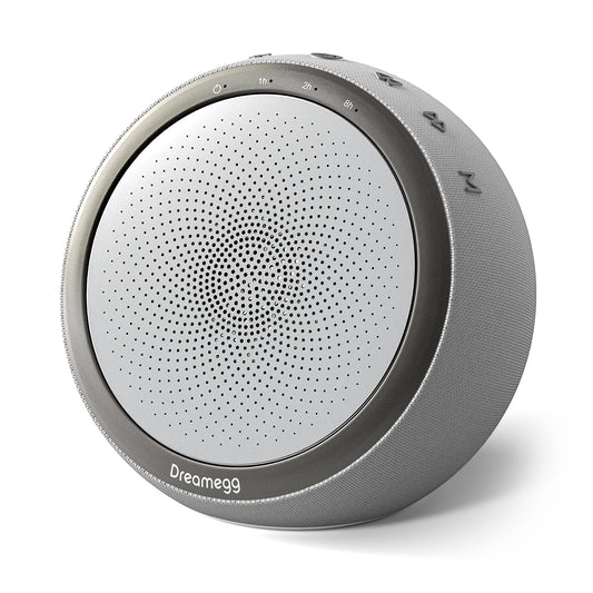 Dreamegg Grey Sound Therapy Machine with 10W Stereo White Noise for Sleep DEMO