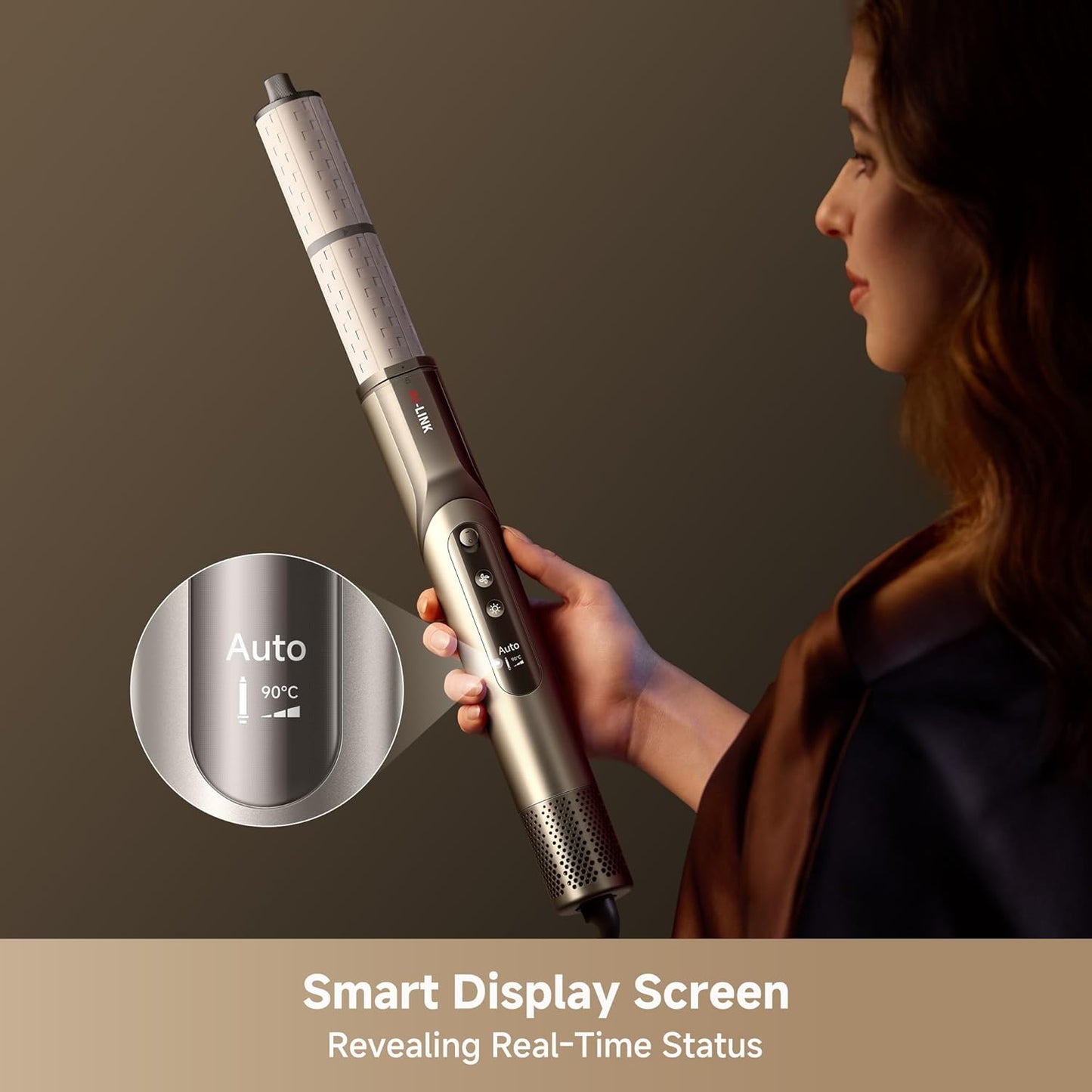 DREAME Intelligent Nozzle Recognition Hair Dryer with Smart Screen Dazzle NEW