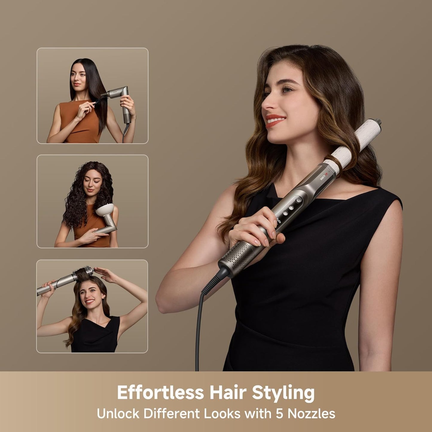 DREAME Intelligent Nozzle Recognition Hair Dryer with Smart Screen Dazzle NEW