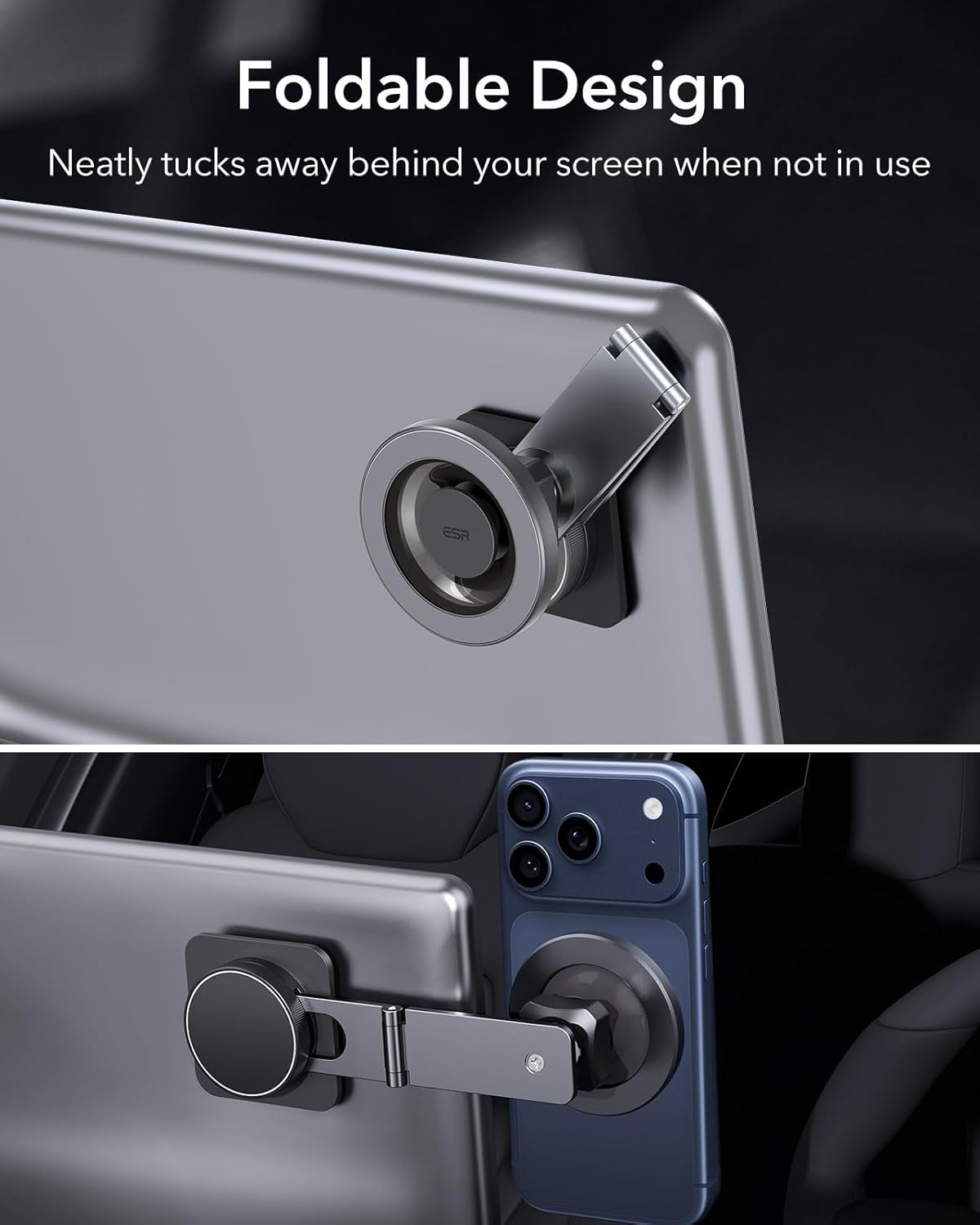 ESR Magnetic Dash-Mounted Holders Dashboard Car Mount Holder for Tesla NEW