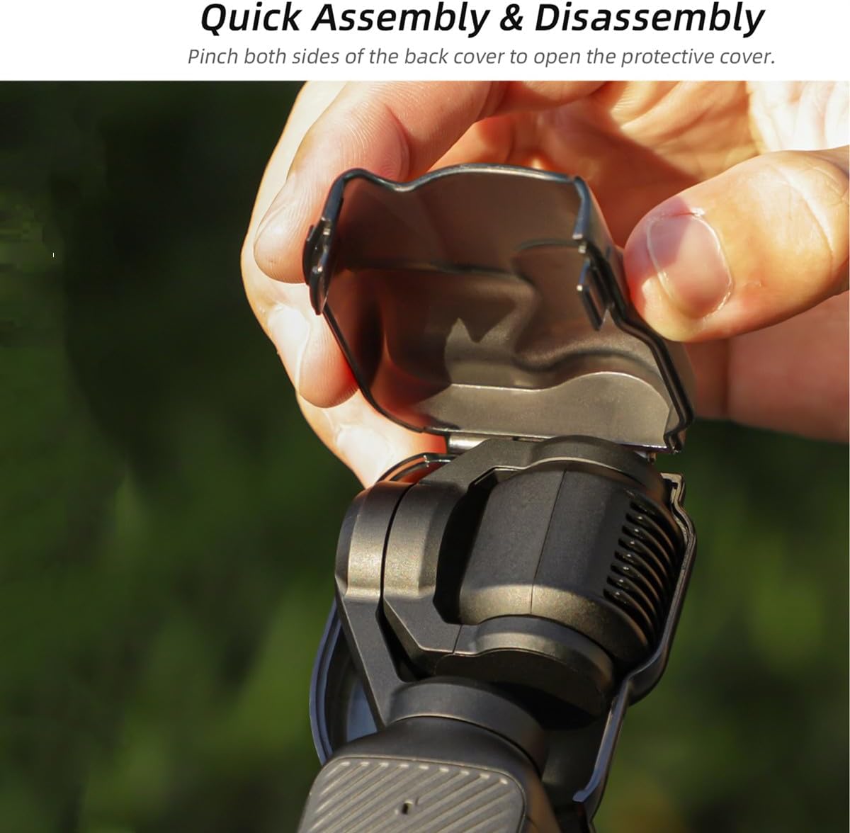 Taoke Lens Hood for DJI OSMO Pocket 3 Gimbal Camera Protector Sunshade Cover NEW