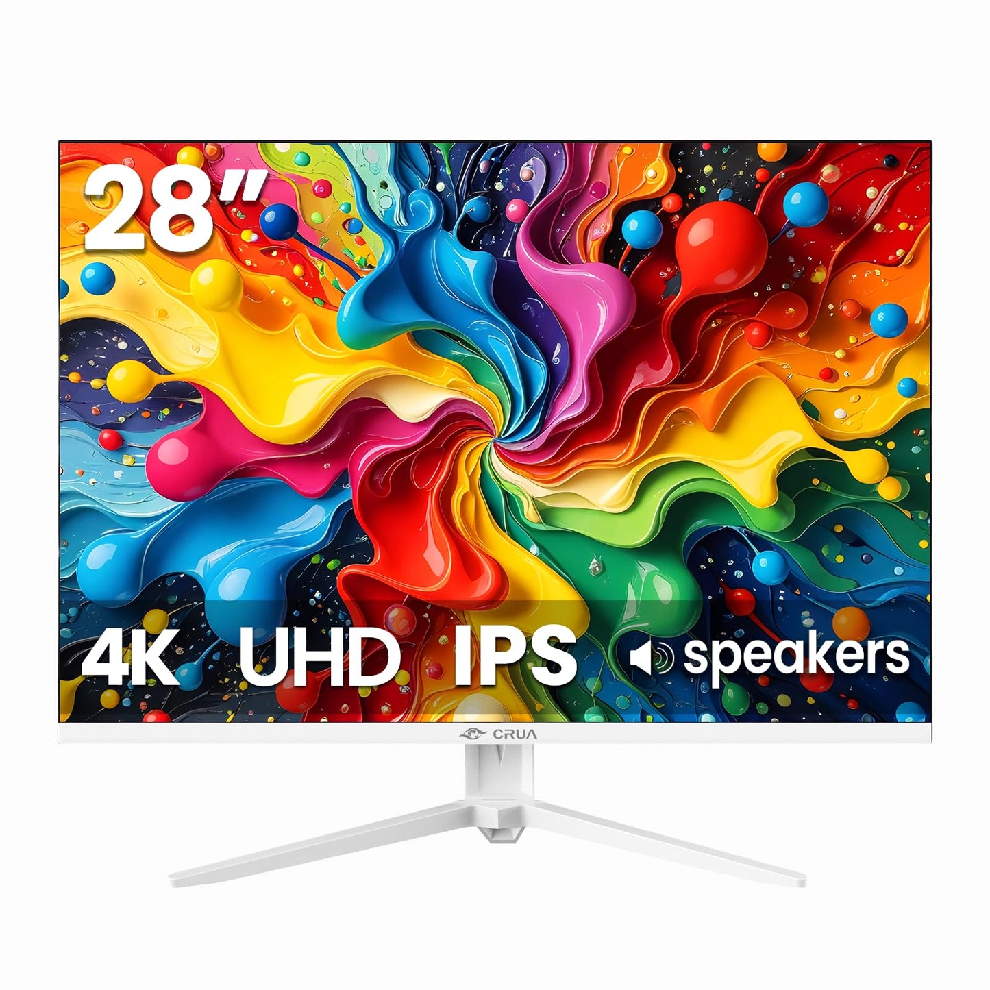 CRUA 4K Monitors IPS Monitor 3840x2560 120% sRGB HDR FreeSync G-Sync Dark NEW