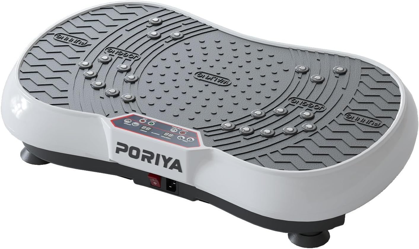 PORIYA Vibration Platform Machine 150-180kg 99 Speed Levels Remote Control DEMO