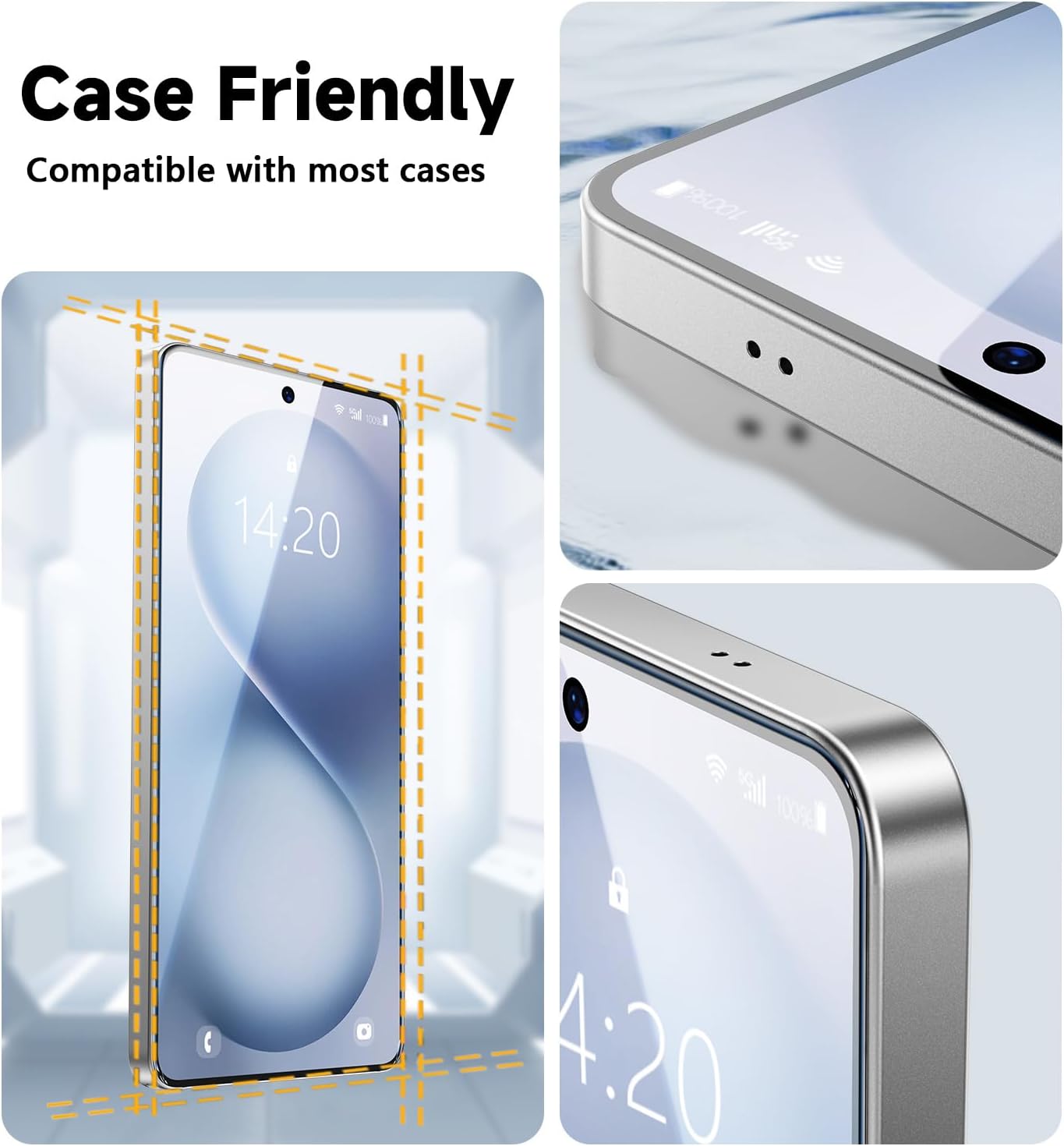 MAGIC JOHN Tempered Glass Screen Protector for Samsung Galaxy S26 Ultra NEW