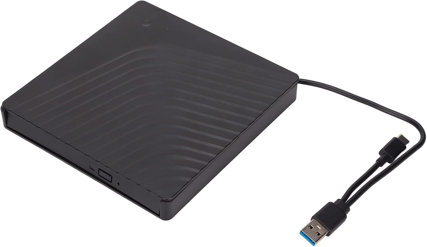 TIKATARER Portable Enclosures External CD DVD Optical Player Drive USB 3.0 NEW