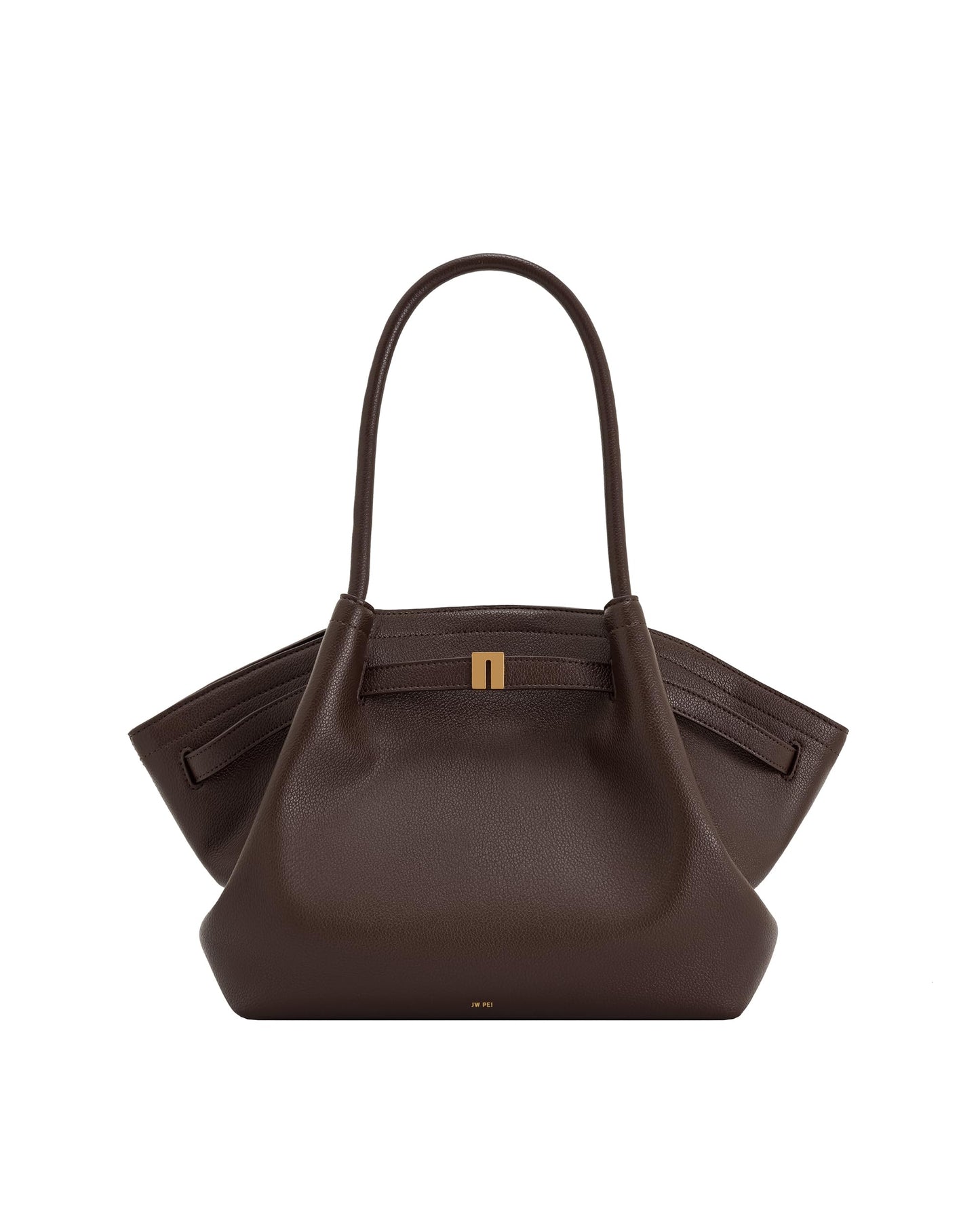 JW PEI Totes Women's Medium Dark Brown Hana Tote Bag - Stylish Everyday NEW