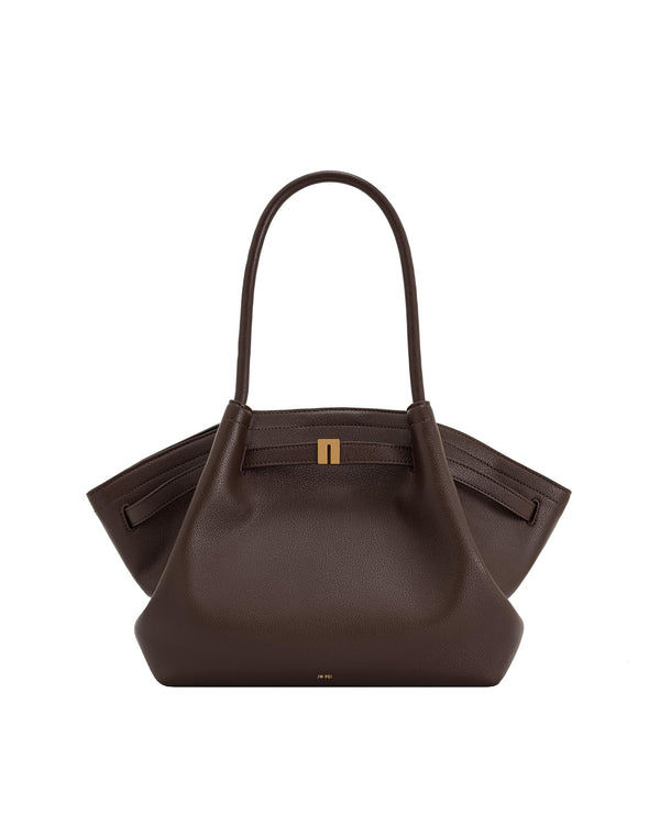 JW PEI Totes Women's Medium Dark Brown Hana Tote Bag - Stylish Everyday NEW