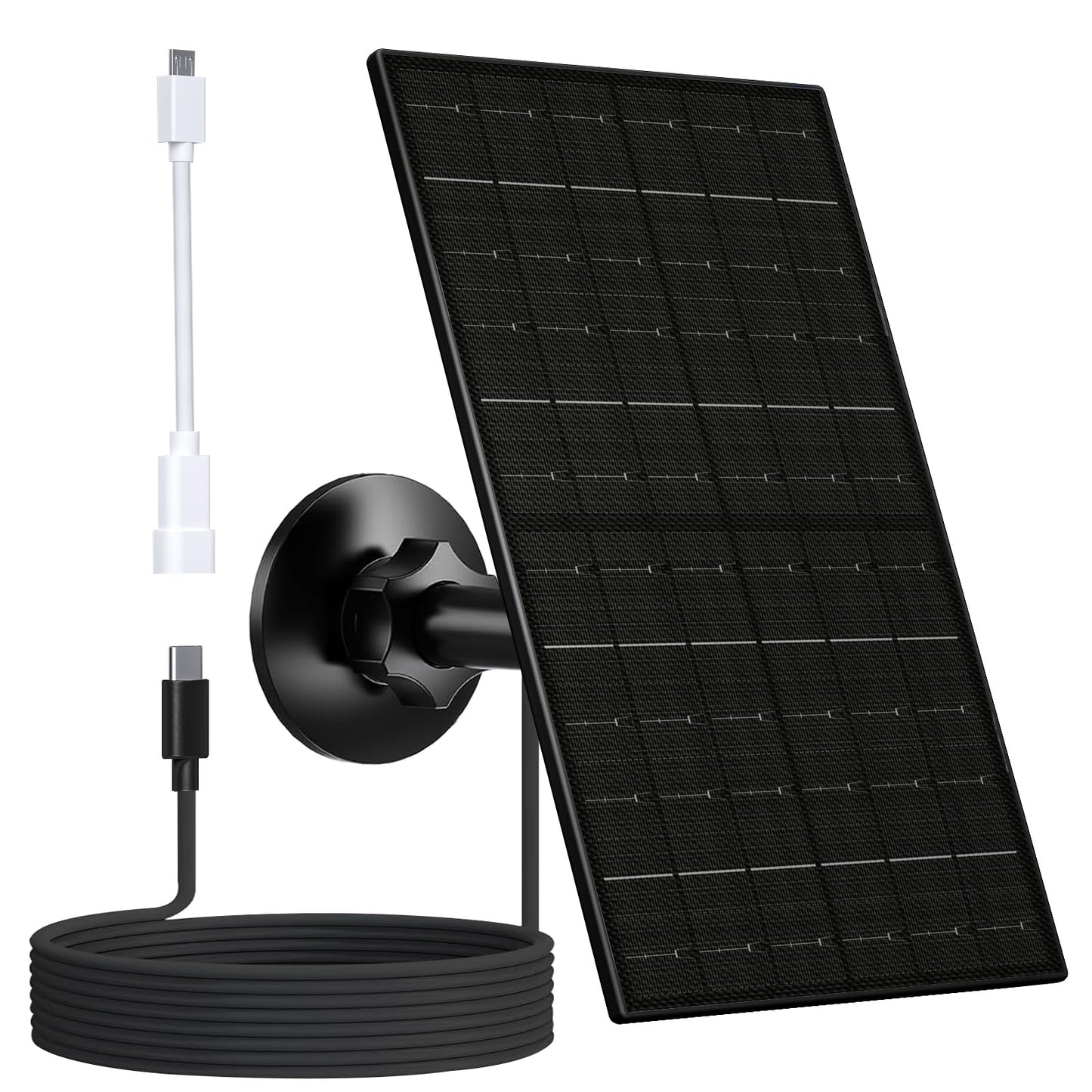 VUEBEE 7W Monocrystalline Solar Panel with Tempered Glass for Outdoor Use DEMO