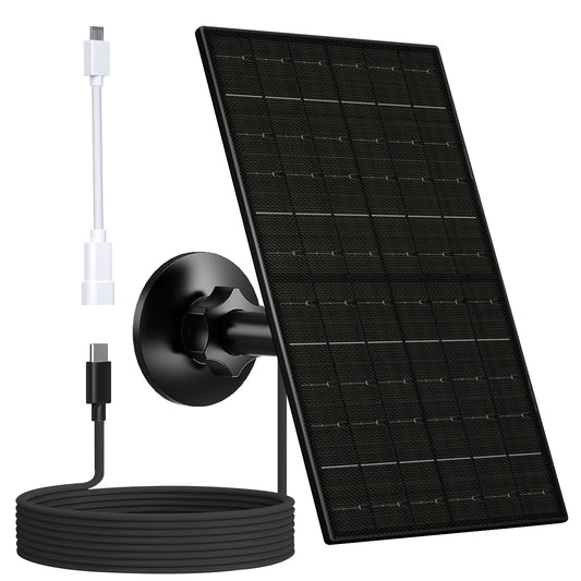 VUEBEE 7W Monocrystalline Solar Panel with Tempered Glass for Outdoor Use DEMO