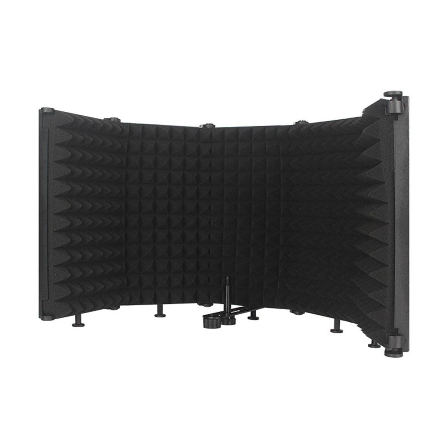 YDuupxe Foldable 5-Panel Acoustic Absorbing Soundproof Desk Partition DEMO