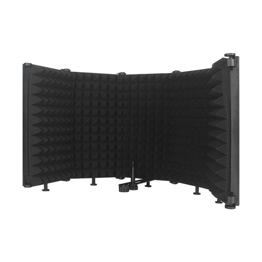 YDuupxe Foldable 5-Panel Acoustic Absorbing Soundproof Desk Partition DEMO