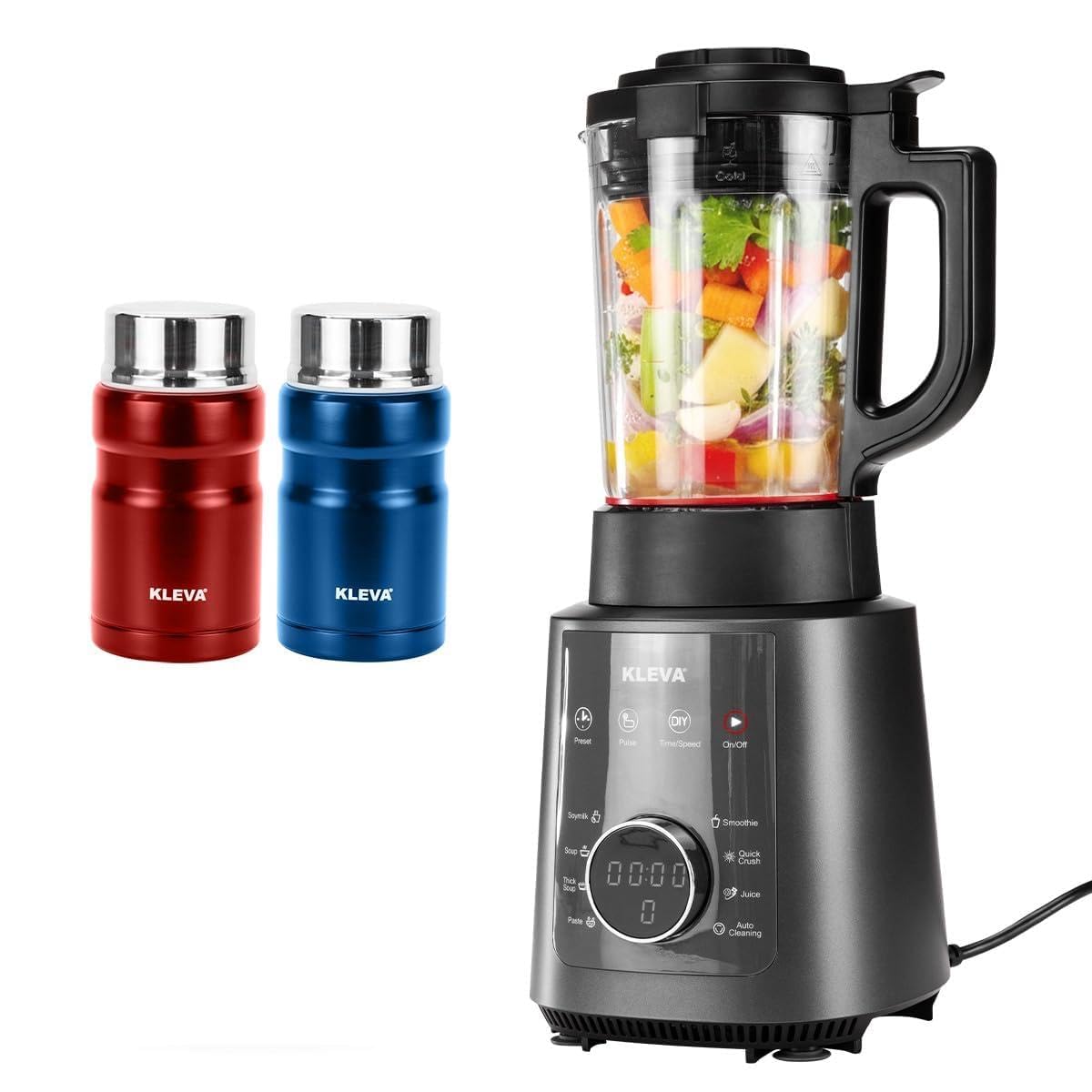 Kleva Range Jug Blenders Mealio Blender Hot Cold Soup Maker 8 Presets 1.2L NEW