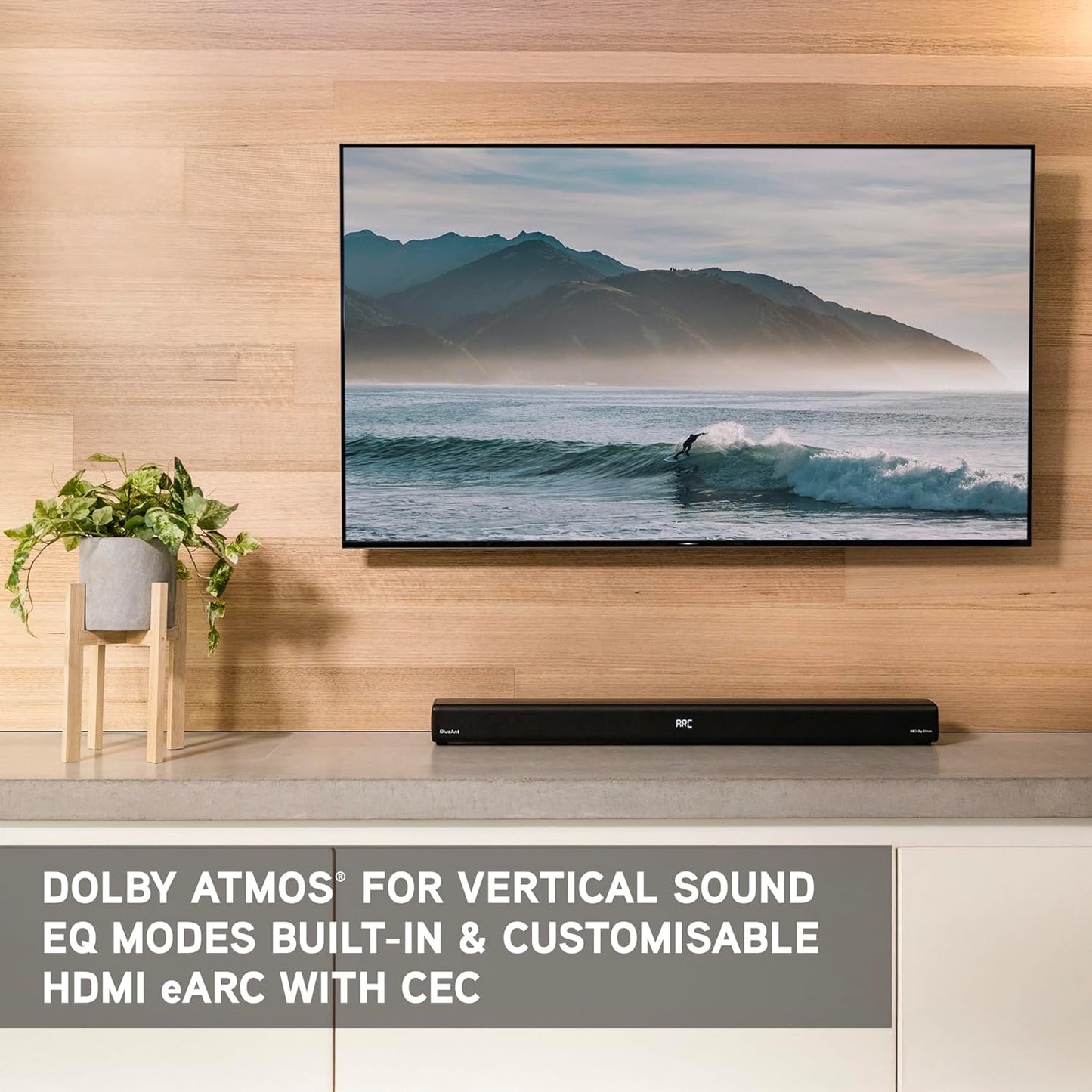 BlueAnt Dolby Atmos Bluetooth Soundbar for Home Theater Surround Sound DEMO
