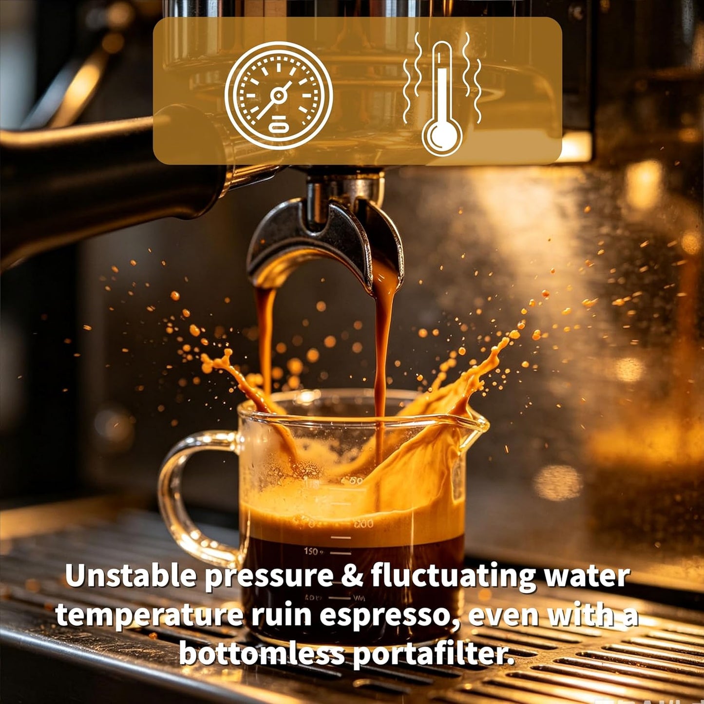 NEOUZA 51mm Bottomless Portafilter for Espresso Coffee Machines, Barista NEW