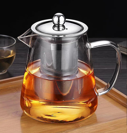 WEEMAGIC Glass Stovetop Kettles Teapot Tea Kettle with Stainless Steel DEMO