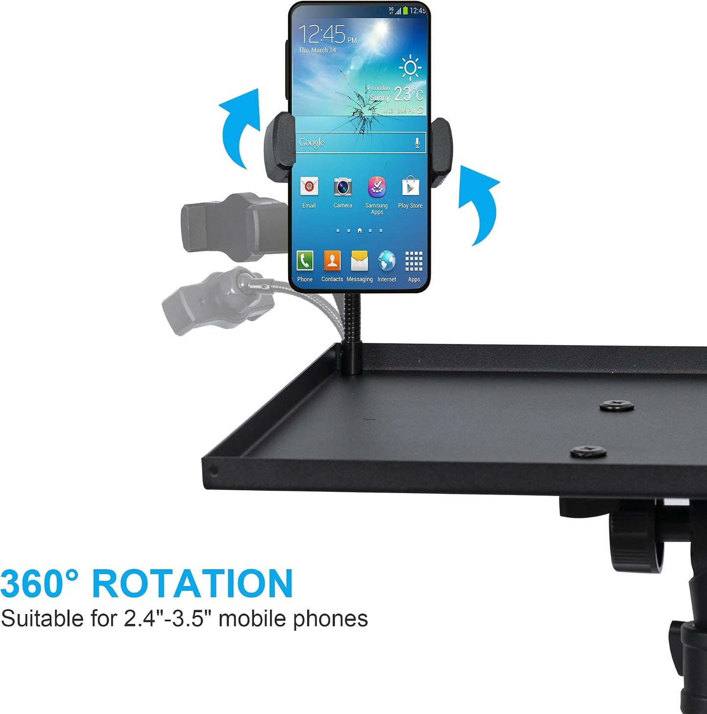 DECOSIS Adjustable Stands Projector Stand Tripod 23.5 to 46.5 Inch Height DEMO