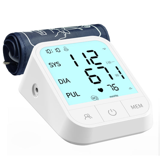 MiTdir Upper Arm Blood Pressure Monitor Cuff Kit - Standard Size Home DEMO