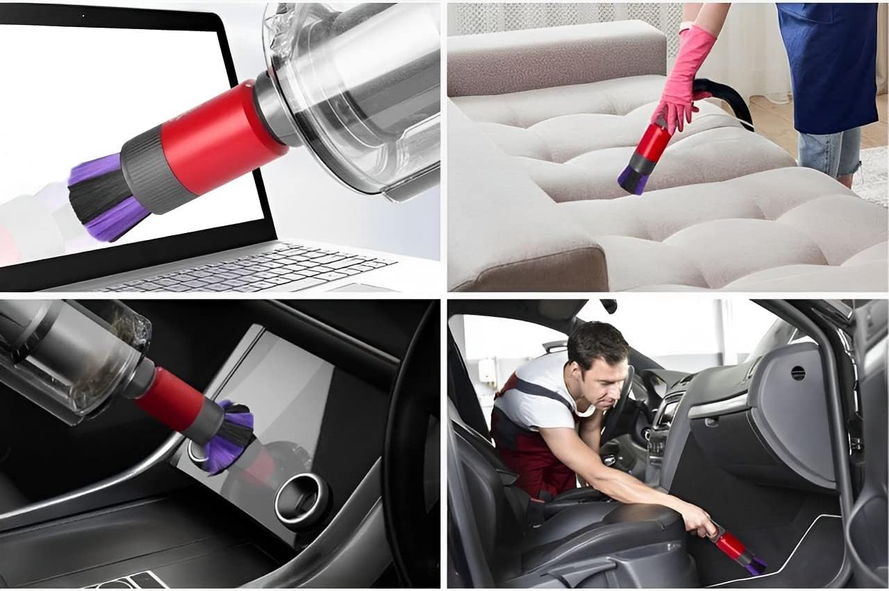 Hygieia Multi Replacement Parts Color Dusting Brush for Dyson V7 V8 V10 DEMO