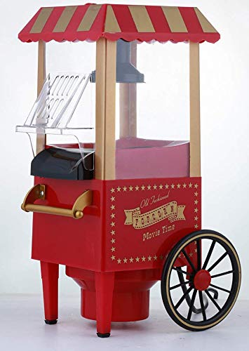 JIUZHOUTONG Electric Soda Maker & Hot Air Popcorn Popper Machine for Home, DEMO