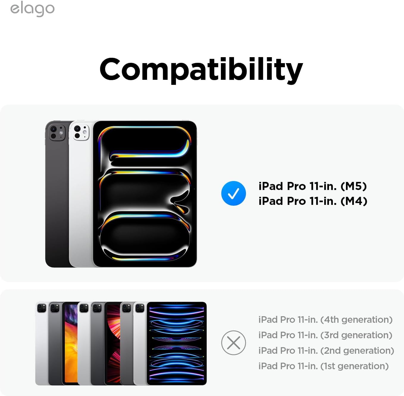 elago Magnetic Cases Folio Case for iPad Pro 11 Inch - Dark Grey DEMO