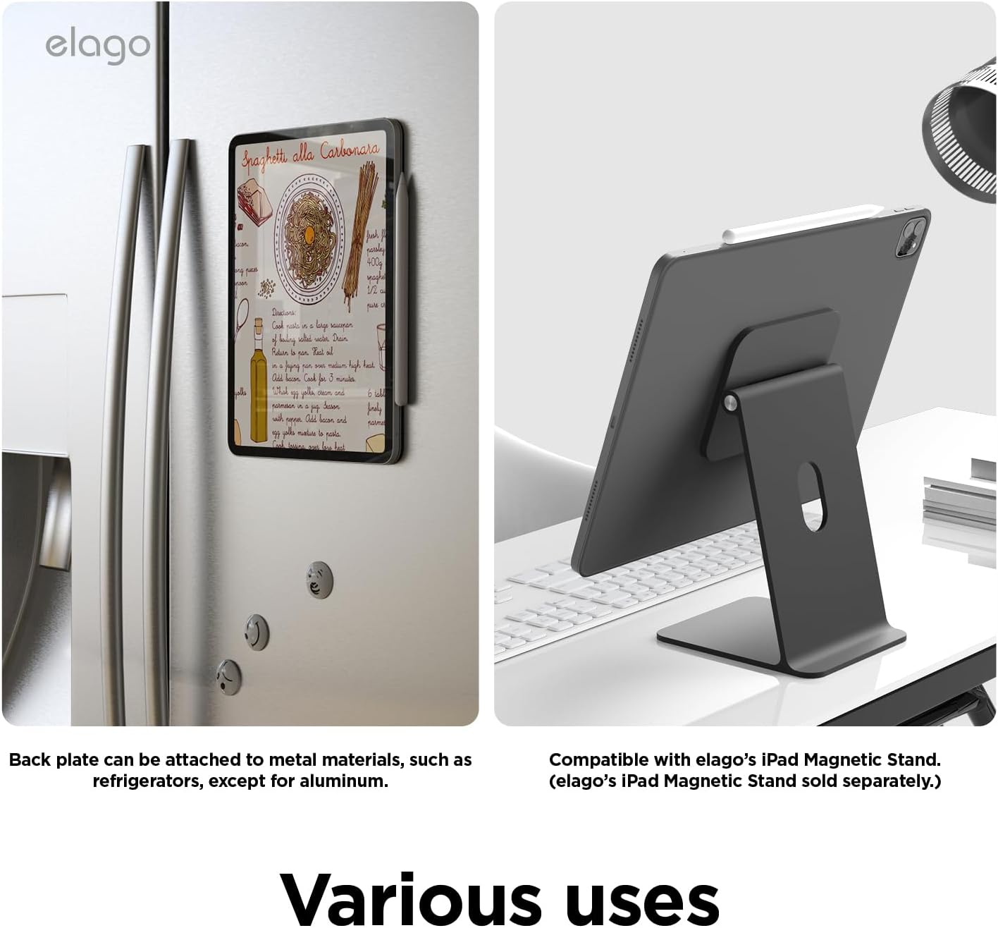 elago Magnetic Cases Folio Case for iPad Pro 11 Inch - Dark Grey DEMO