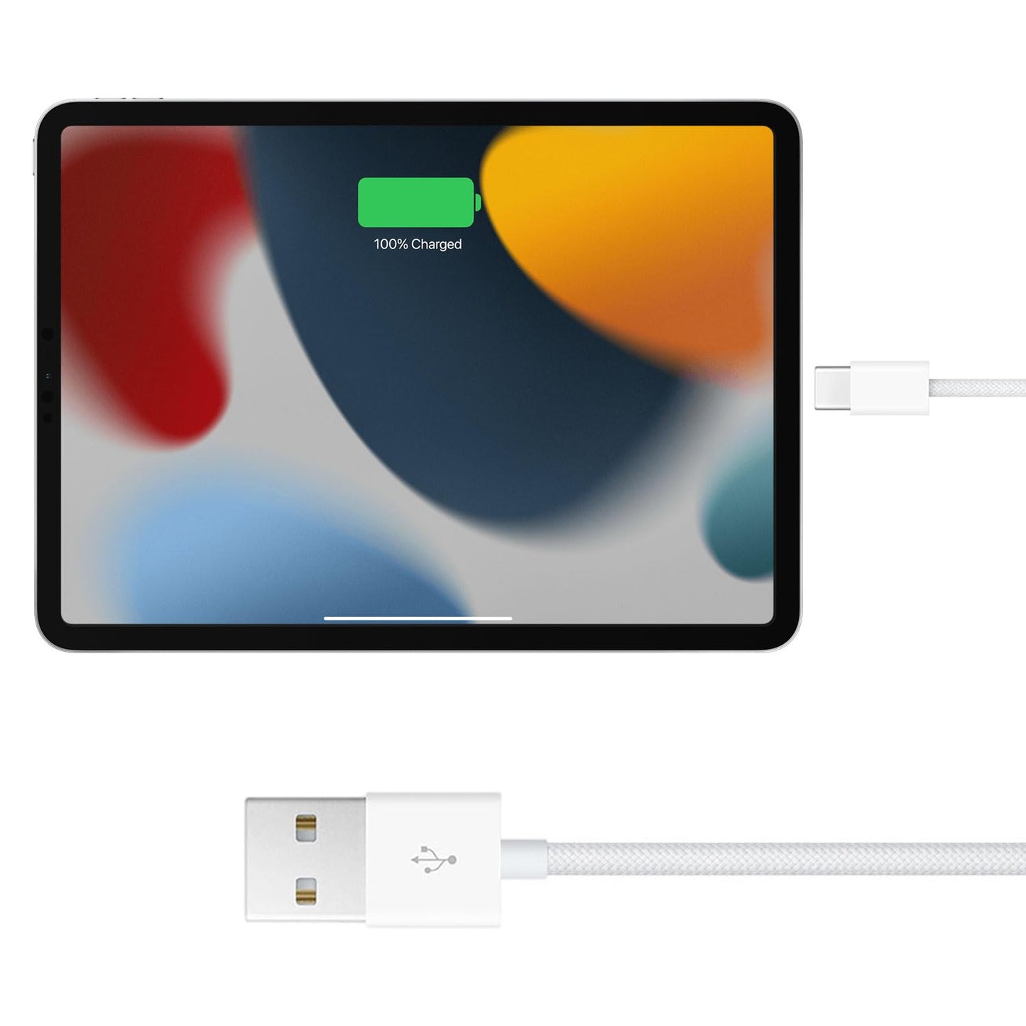 KUEVKA 2M USB Cables Durable USB-C Charging Cable for iPhone 17/16/12/11 - DEMO