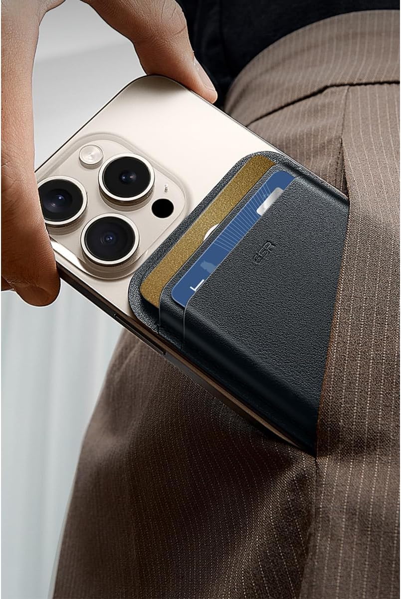 ESR RFID Blocking Adhesive Card Holder with MagSafe Compatibility for DEMO