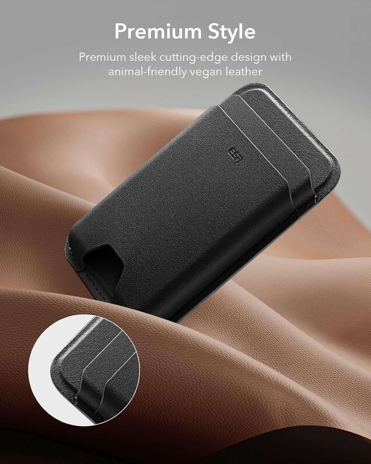 ESR RFID Blocking Adhesive Card Holder with MagSafe Compatibility for DEMO