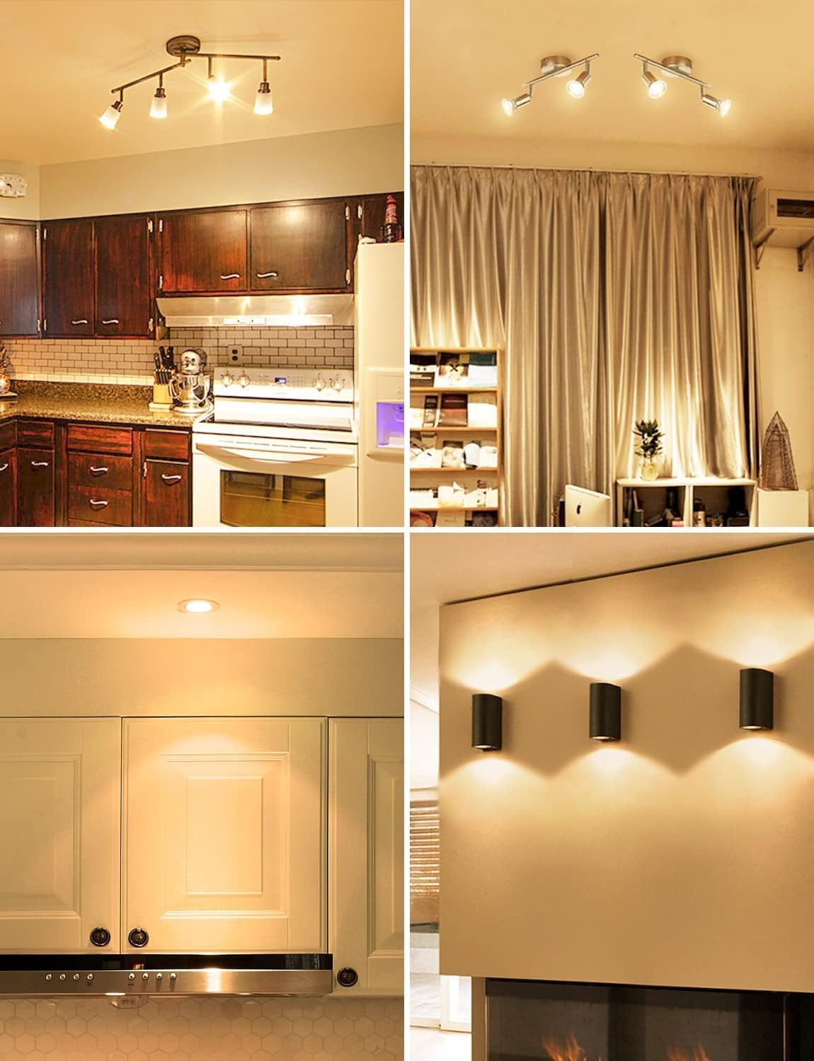 Lepro 4W LED Bulbs, Warm White 2700K Energy Saving G10 Lighting for Home, DEMO