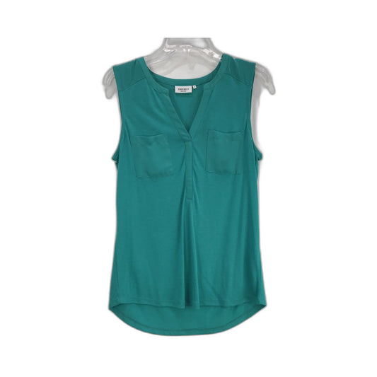Jeanswest Women's Sleeveless V-Neck Tank Top Teal Size S