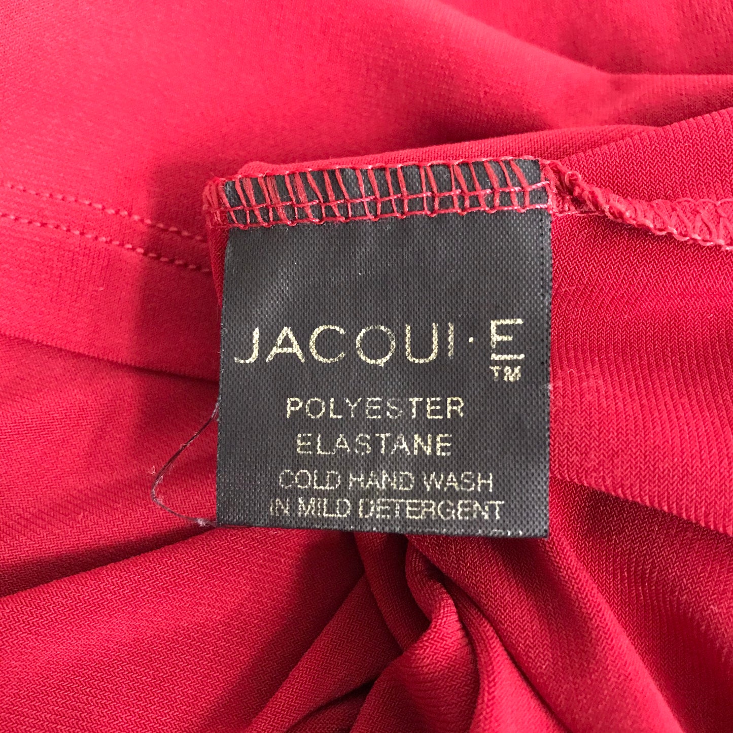 Jacqui.E Sleeveless Jewelled Made In Australia Top Women's Red Size S
