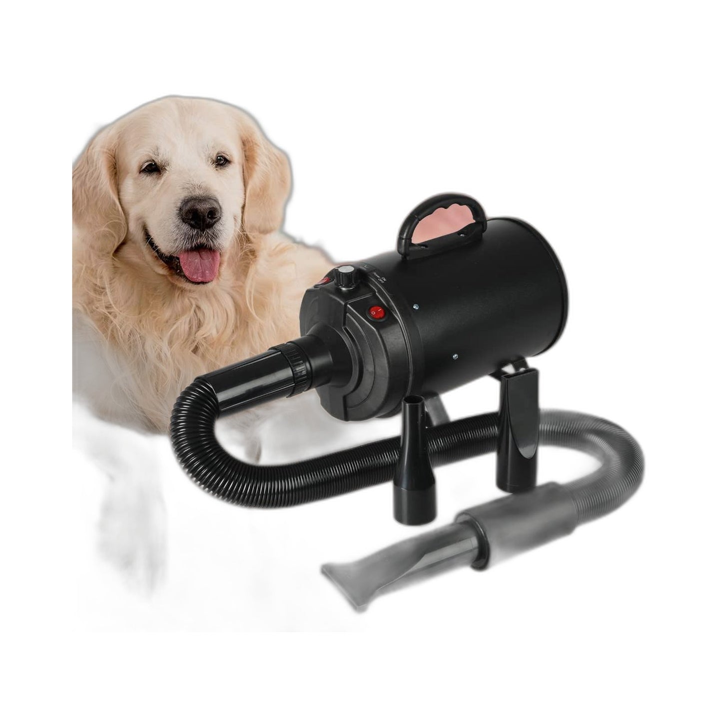 PAWZ Professional Brushes Pet Hair Dryer Grooming Blower Vacuum Cleaner NEW