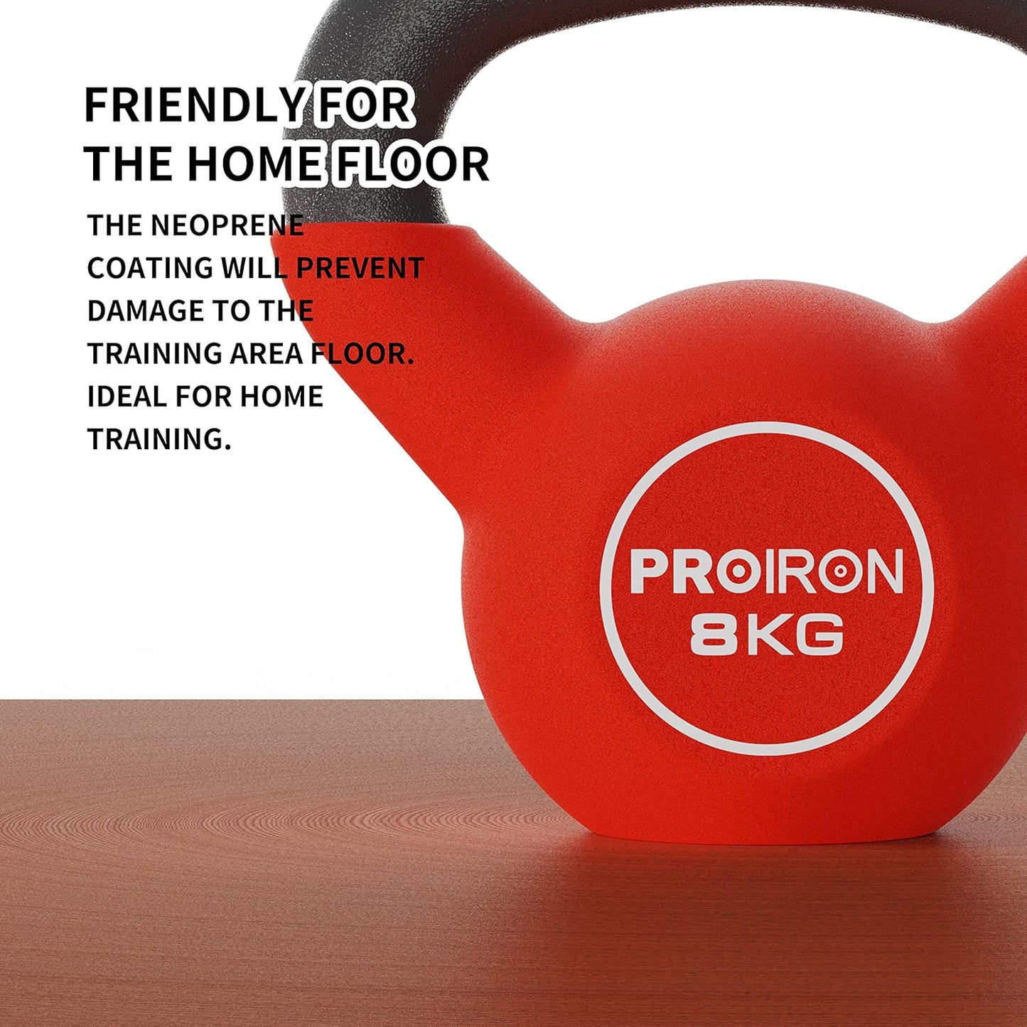 PROIRON Solid Kettlebells Cast Iron Kettlebell Weights Strength Training NEW