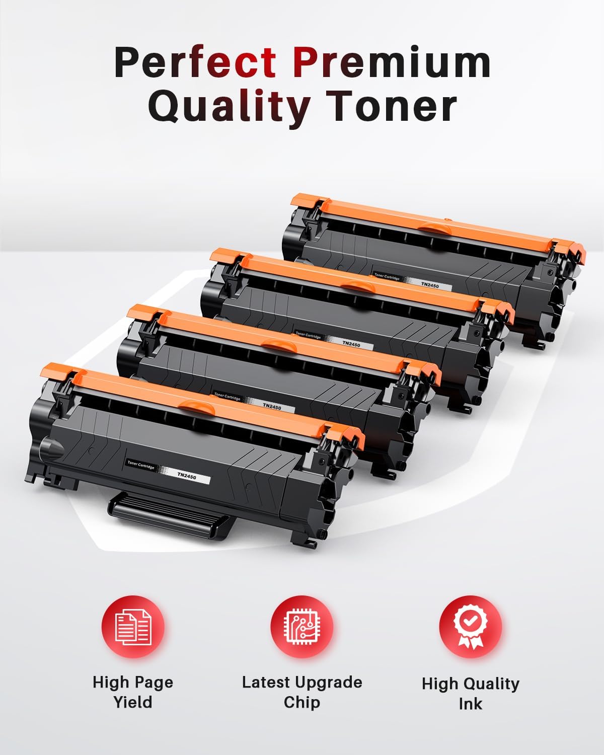 Halloya Black Toner Cartridge Compatible with Brother HL Printer Series NEW