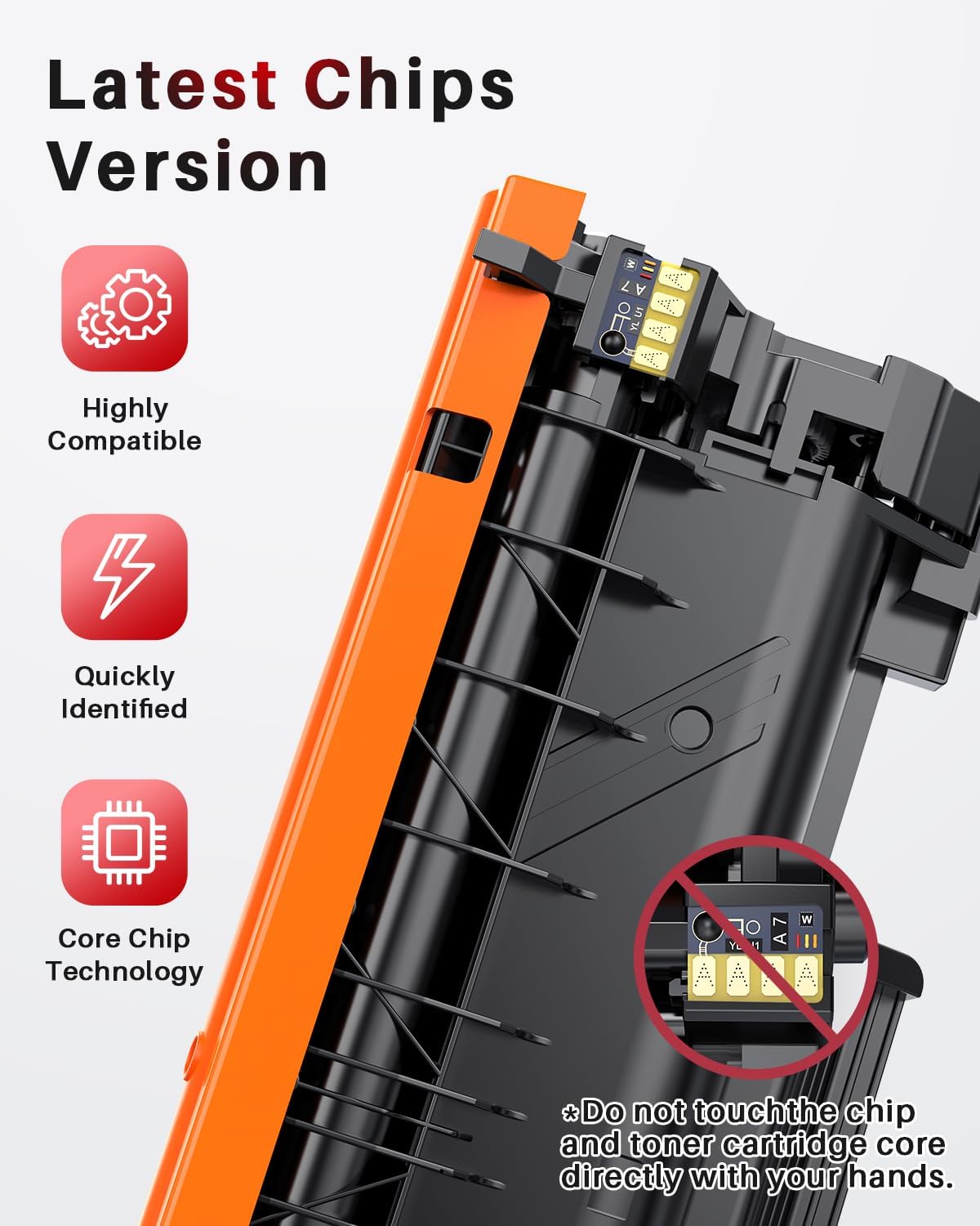 Halloya Black Toner Cartridge Compatible with Brother HL Printer Series NEW