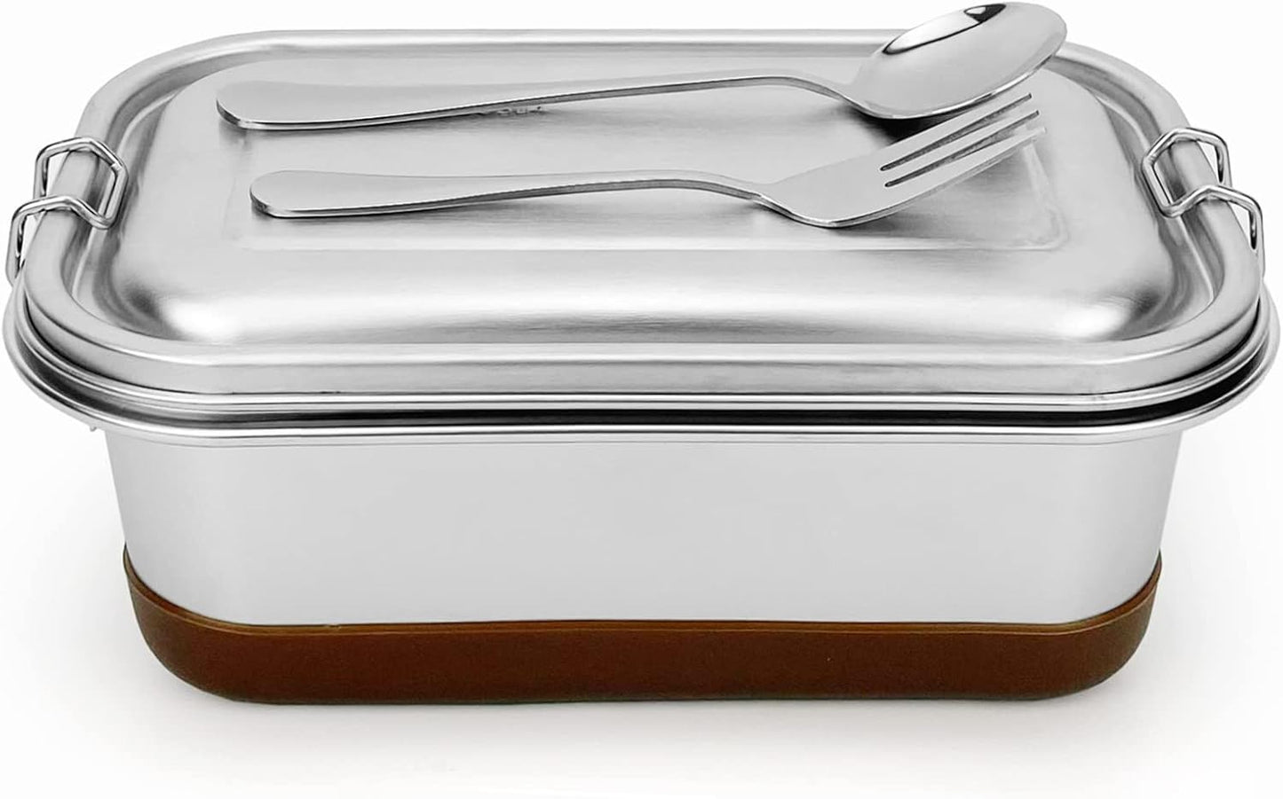 Lunbengo Large Stainless Steel Bento Box Leakproof Lunch Container for Work NEW