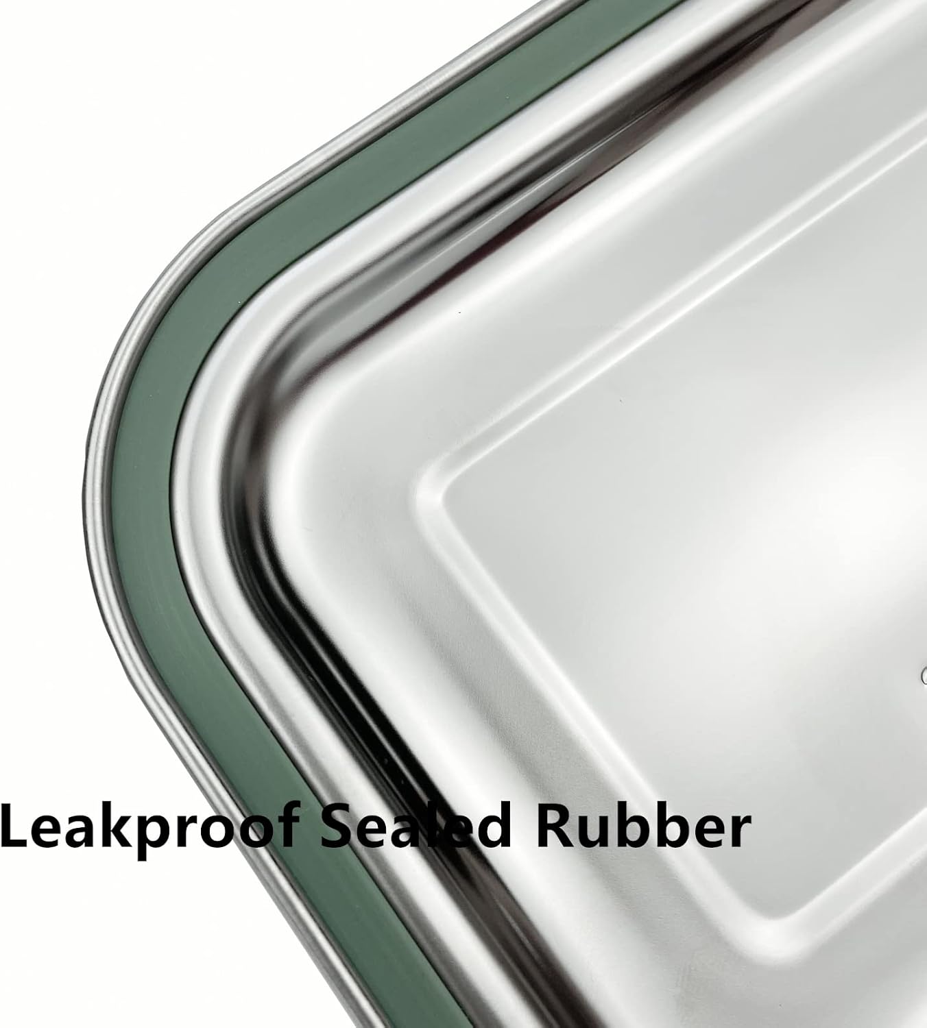 Lunbengo Large Stainless Steel Bento Box Leakproof Lunch Container for Work NEW