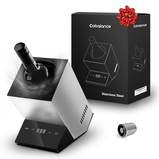 Cobalance 1 Bottle Electric Wine Chiller Cooler for Red & White Wines Size NEW