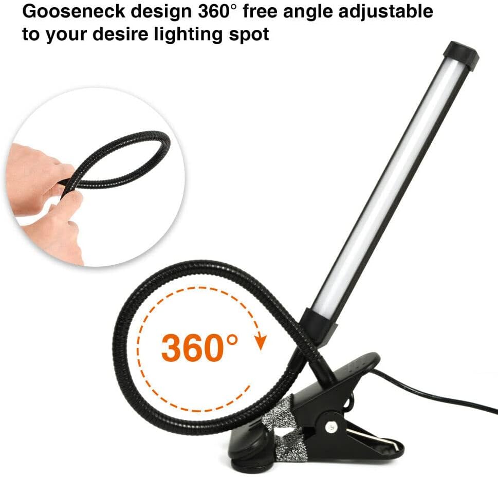 ANZSTOCK Dimmable LED Desk Lamp Table Light Bedside Reading Eye Care Cold NEW