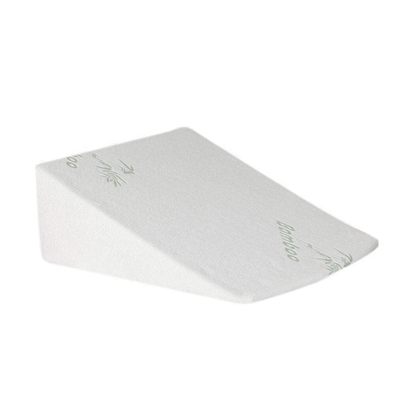 DREAMZ Wedge Reading Pillow Foam Cushion Cooling Gel Memory Side Neck Back NEW