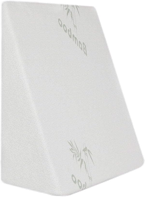 DREAMZ Wedge Reading Pillow Foam Cushion Cooling Gel Memory Side Neck Back NEW