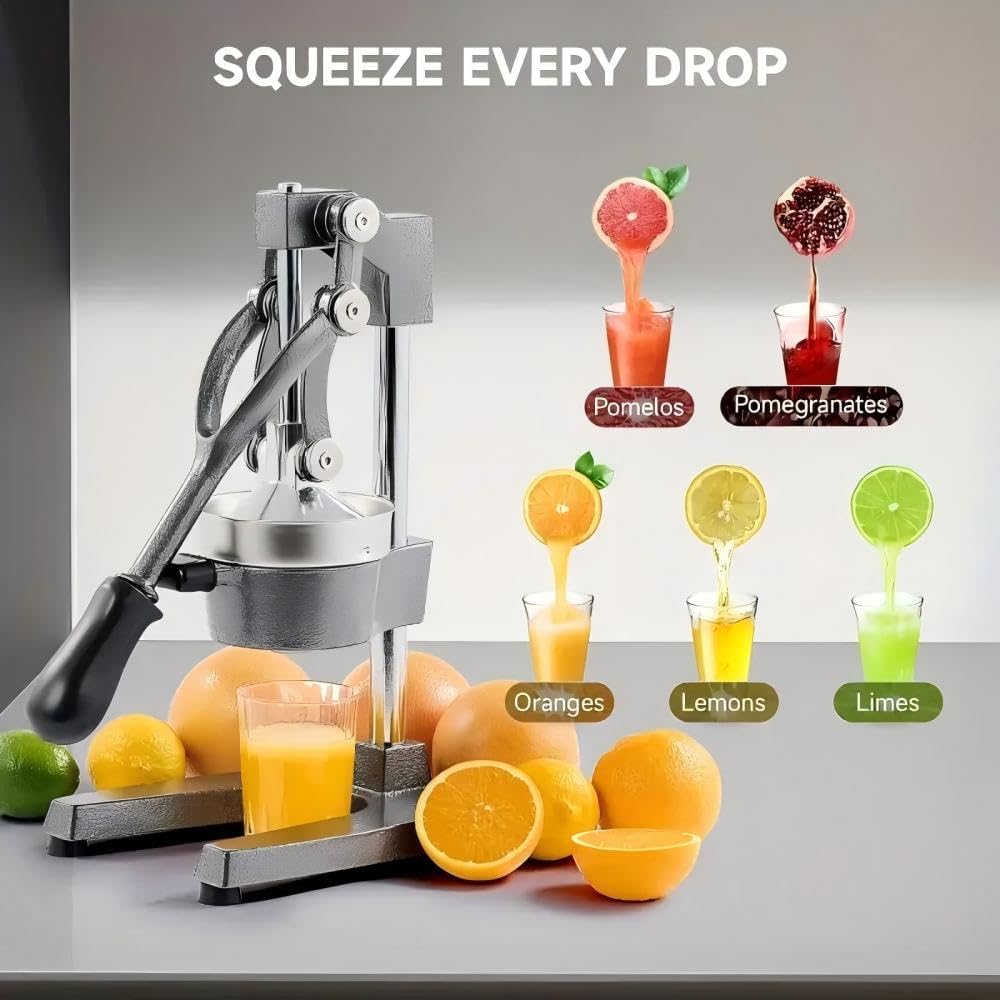 TANCHEN Manual Juicer Heavy Duty Commercial Grade Stainless Steel Hand NEW
